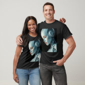 Circuit Dreams: A Cyberpunk Vision T-shirt (Unisex)