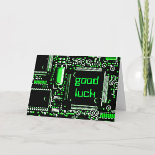 Circuit Green 2 'Good Luck' wenskaart Kaart