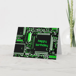 Circuit Green 2 'Happy Birthday' wenskaart Kaart