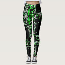 Circuit Green 2 op alle leggings