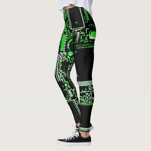 Circuit Green 2 op alle leggings (Links)