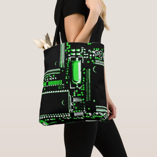 Circuit Green 2 over canvas tas (Dichtbij)