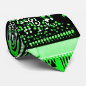 Circuit Green 2 stropdas (Opgerold)