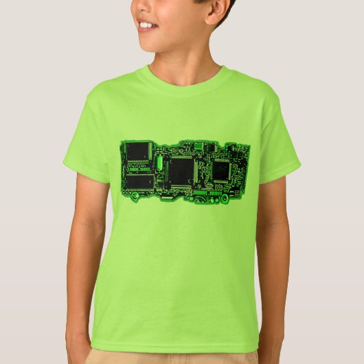 Circuit Green 2 t-shirt kinder groen (Voorkant)
