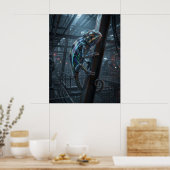 Circuit Kameleonstraal Poster (Keuken)