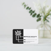 CIRCUIT LAYOUT VISITEKAARTJE (Staand voorkant)