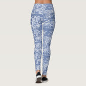 Circuit-Leggings (wit) Leggings (Achterkant)