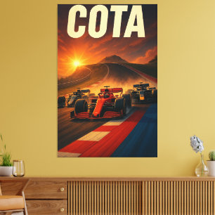 Circuit of the Americas MotoGP Grand Prix of the A Canvas Afdruk