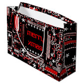 Circuit Red 2 Merry Xmas groot Cadeauzakje (Achterkant Gekanteld)