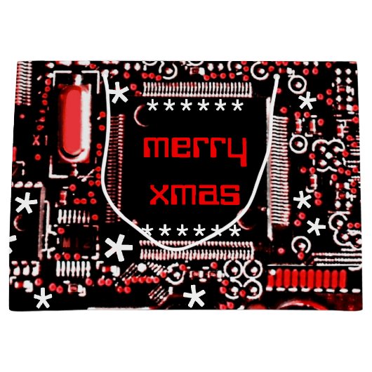 Circuit Red 2 Merry Xmas groot Groot Cadeauzakje (Voorkant)