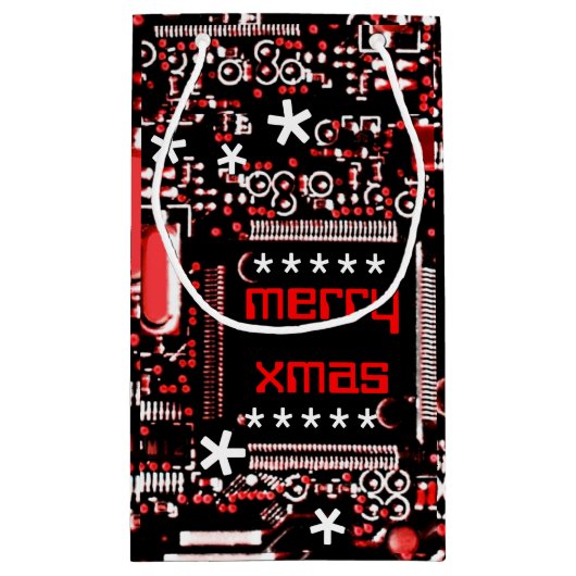 Circuit Red 2 Merry Xmas klein Klein Cadeauzakje (Achterkant)