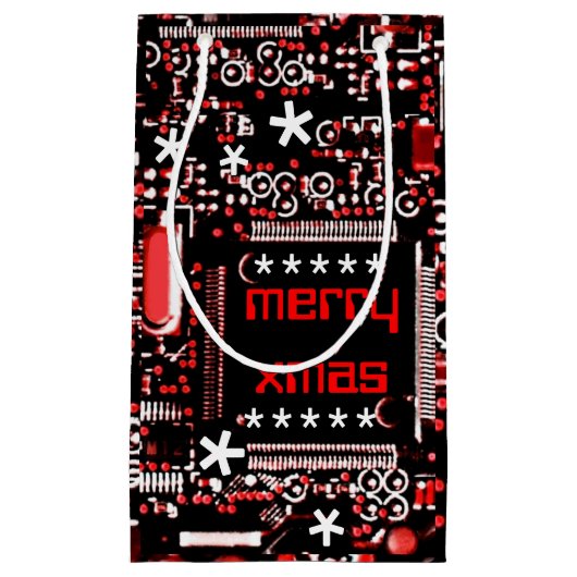Circuit Red 2 Merry Xmas klein Klein Cadeauzakje (Voorkant)