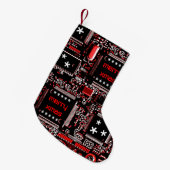 Circuit Red 2 'Merry Xmas' tweezijdig Kleine Kerstsok (Voorkant (Hangend))
