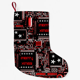 Circuit Red 2 'Merry Xmas' tweezijdig Kleine Kerstsok