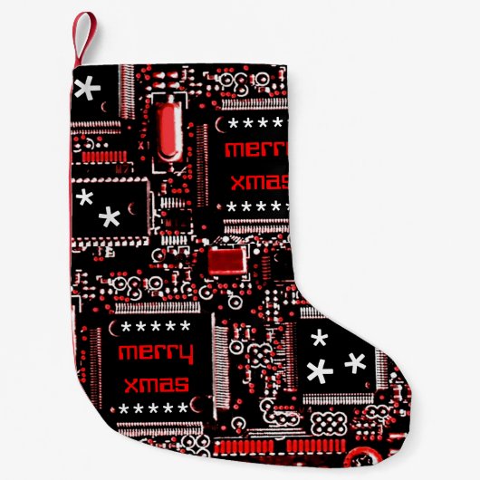 Circuit Red 2 "Merry Xmas"-voorraad Kleine Kerstsok (Voorkant)