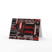 Circuit Red 2 'Merry Xmas' wenskaart