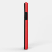 Circuit Red 2 "Name" iPhone 5 hoesje zijde rood (Achterkant/rechts)