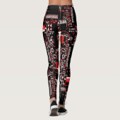 Circuit Red 2 over leggings (Achterkant)