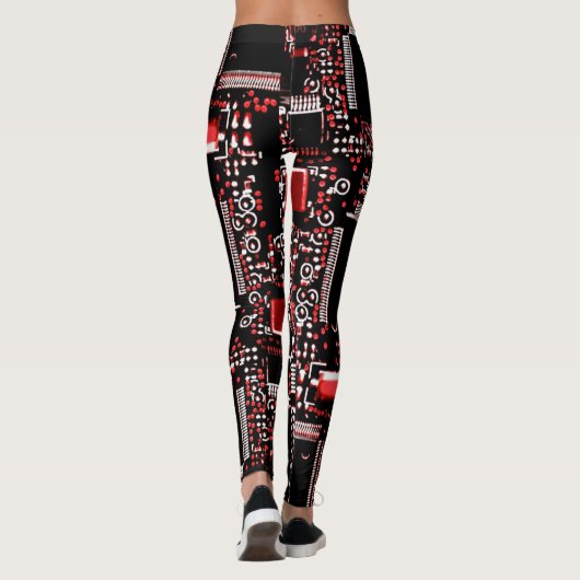 Circuit Red 2 over leggings (Achterkant)