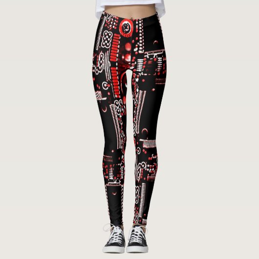 Circuit Red 2 over leggings (Voorkant)