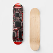 Circuit Red 2 skateboard (Voorkant)
