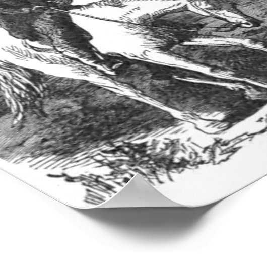 Circuit Riding Preacher Poster (Hoek)