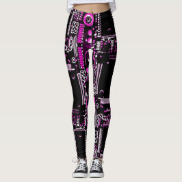 Circuit Roze 2 over leggings