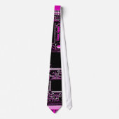 Circuit Roze stropdas (Voorkant)