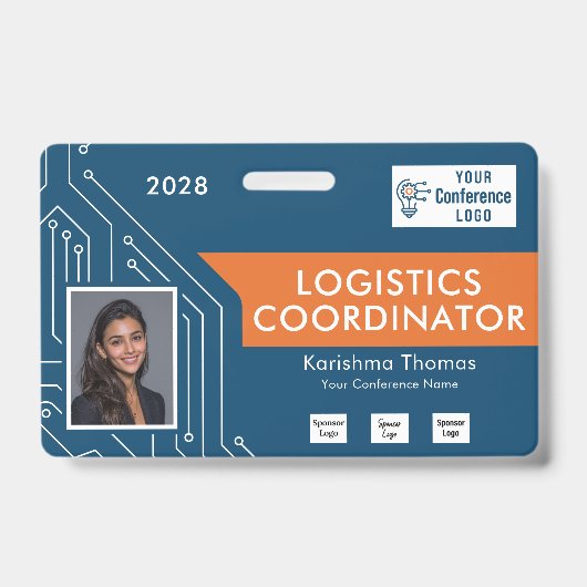 Circuit Tech Evenementencoördinator Identificatieb Badge (Voorzijde)