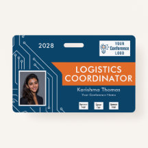 Circuit Tech Event Coordinator Photo ID Badge