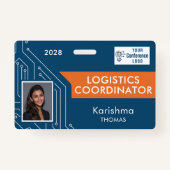 Circuit Tech Summit Coordinator Photo ID Badge (Voorkant)