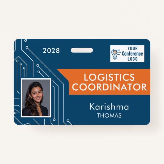 Circuit Tech Summit Coordinator Photo ID Badge (Voorkant)