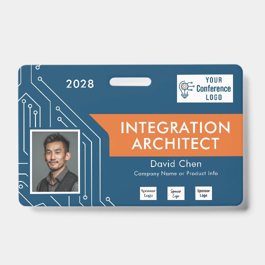 Circuit Technology Architect Vendor Photo ID Badge (Voorzijde)