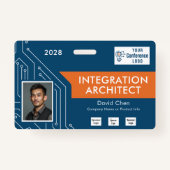 Circuit Technology Architect Vendor Photo ID Badge (Voorkant)