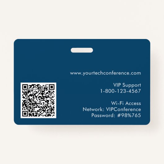 Circuit Technology Architect Vendor Photo ID Badge (Achterkant)