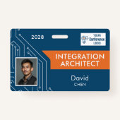 Circuit Technology Architect Vendor Photo ID Badge (Voorkant)