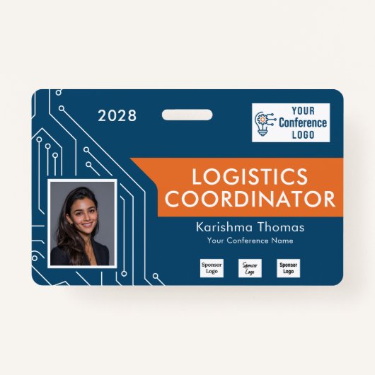 Circuit Technology Event Director Photo ID Badge (Voorkant)