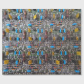 Circuit Wrapping Paper Cadeaupapier (Vlak)