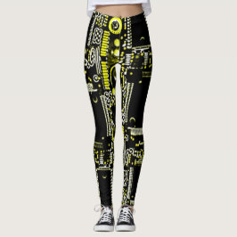 Circuit Yellow 2 over leggings