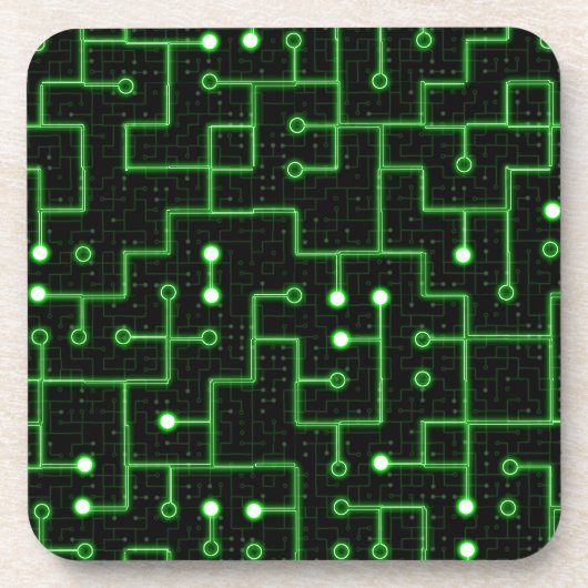 Circuitboard - bier onderzetter (Voorkant)