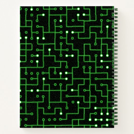 Circuitboard - notitieboek (Achterkant)