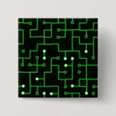 Circuitboard - vierkante button 5,1 cm (Voorkant)