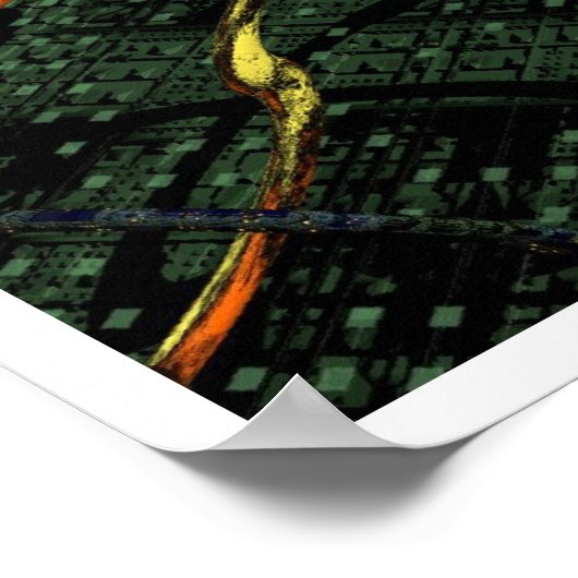 CircuitBoard Weave Poster (Hoek)