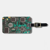 Circuitbord Bagagelabel (Voorkant horizontaal)