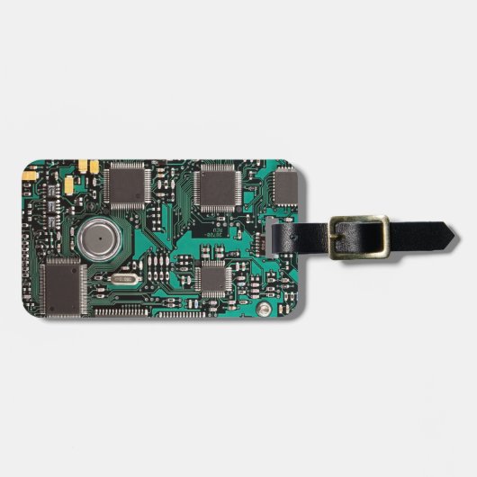 Circuitbord Bagagelabel (Voorkant horizontaal)