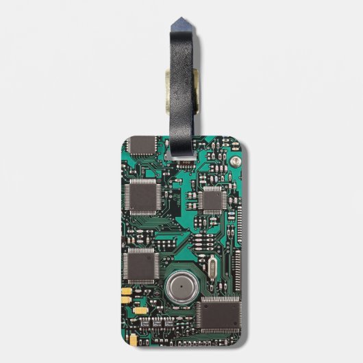 Circuitbord Bagagelabel (Achterkant verticaal)