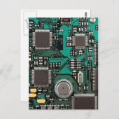 Circuitbord Briefkaart (Voorkant / Achterkant)