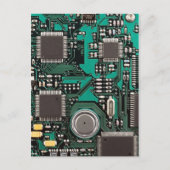 Circuitbord Briefkaart (Voorkant)