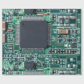 Circuitbord Cadeaupapier (Vlak)