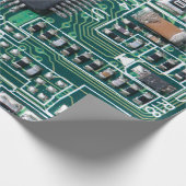 Circuitbord Cadeaupapier (Hoek)